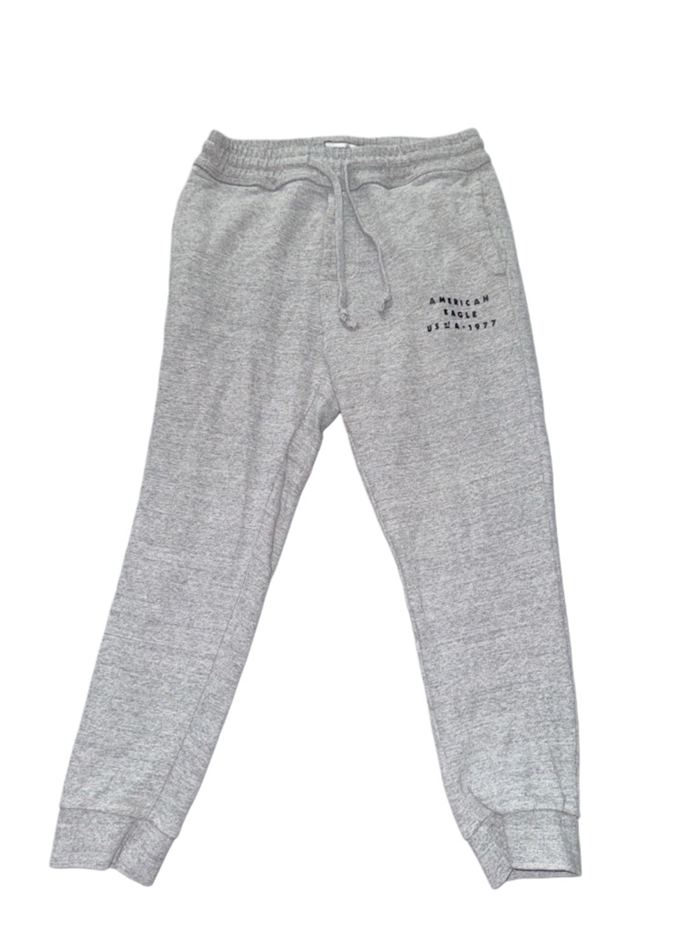 American Eagle Outfitters Light Heather Gray Pull-On Jogger